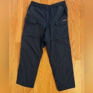 Royal Robbins Convertible Navy Blue Cargo Pants Size Large
